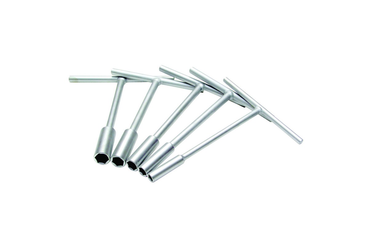 Jeu de 5 mini clés MOTION PRO à douilles en T