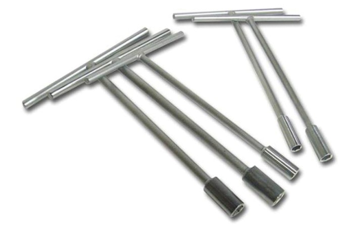 Jeu de 5 clés en T à douilles BIHR