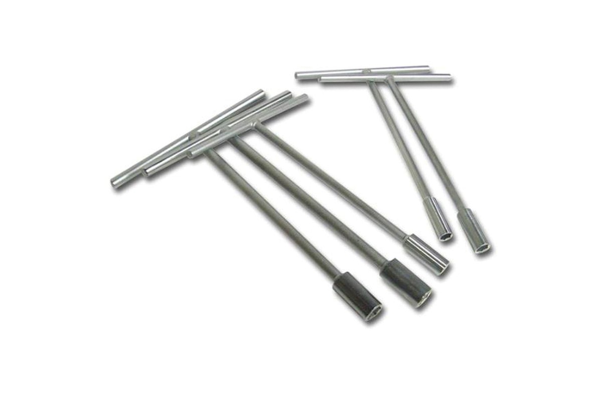 Jeu de 5 clés en T à douilles BIHR