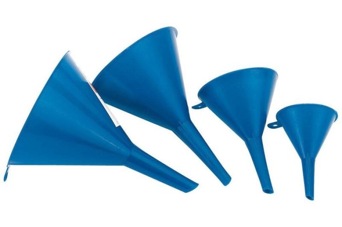 Jeu de 4 entonnoirs DRAPER