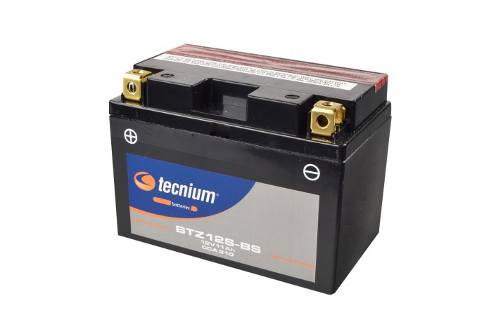 Batterie TECNIUM sans entretien avec pack acide - BTZ12S-BS