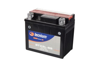 Batterie TECNIUM sans entretien avec pack acide - BTX5L-BS