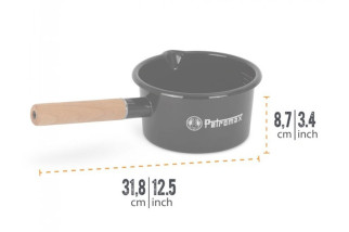 Poêle en émail / 1 L / Noir | Petromax - Achat en ligne