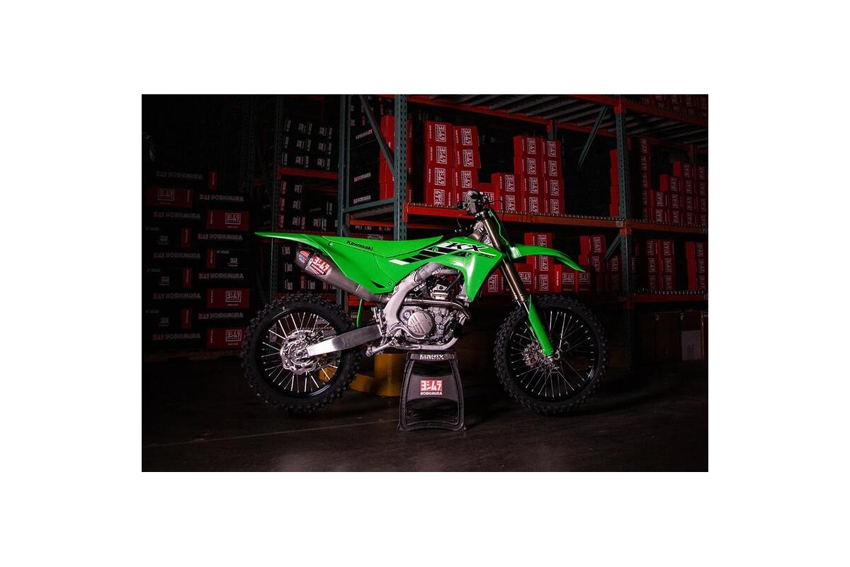 Ligne complète YOSHIMURA RS-12 Signature Series inox/casquette carbone