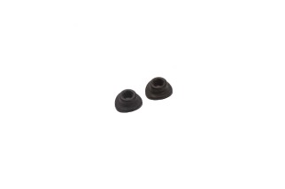 Joints de valve en caoutchouc RFX Sport (Noir) 2pcs
