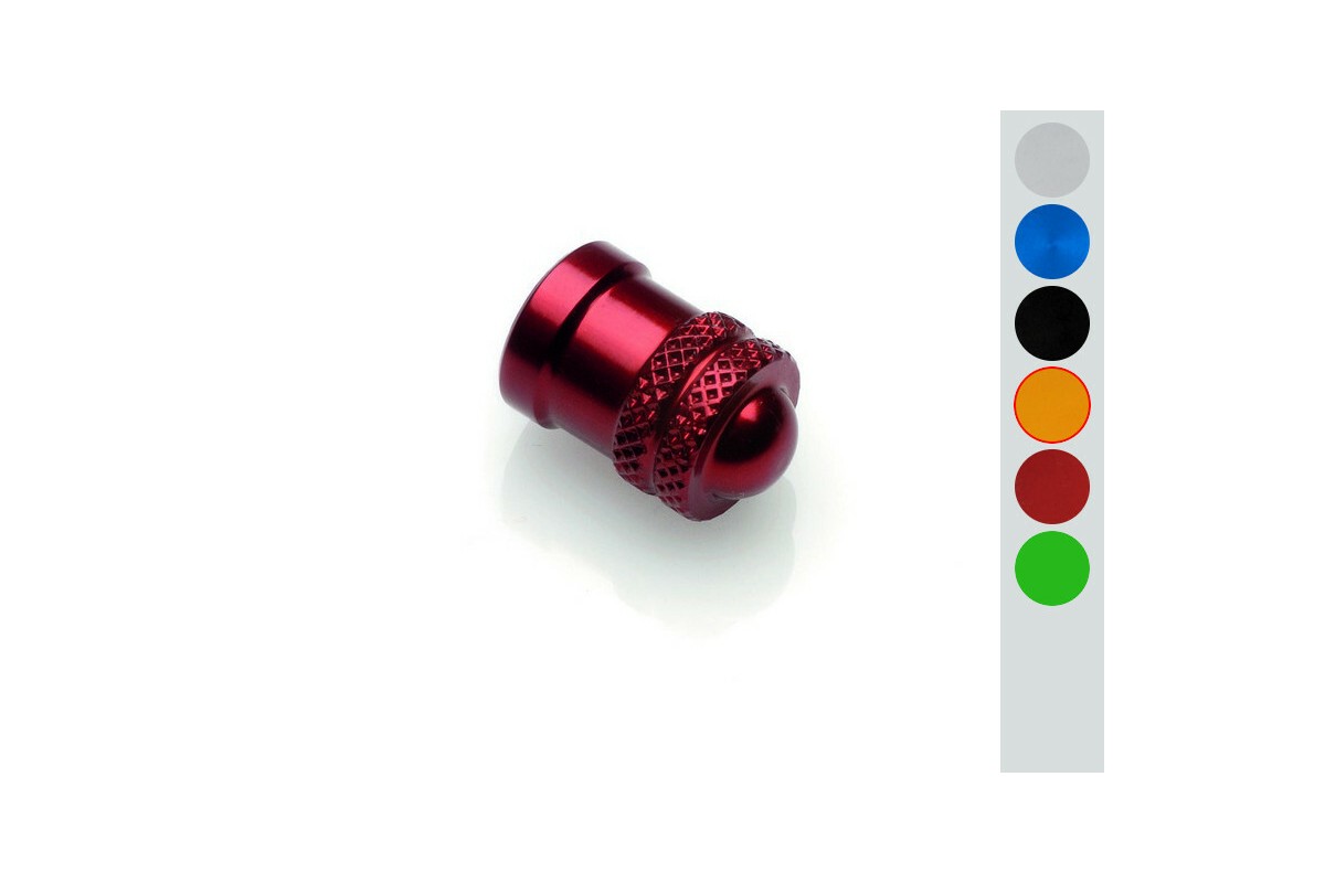 Bouchon de valve LIGHTECH noir alu