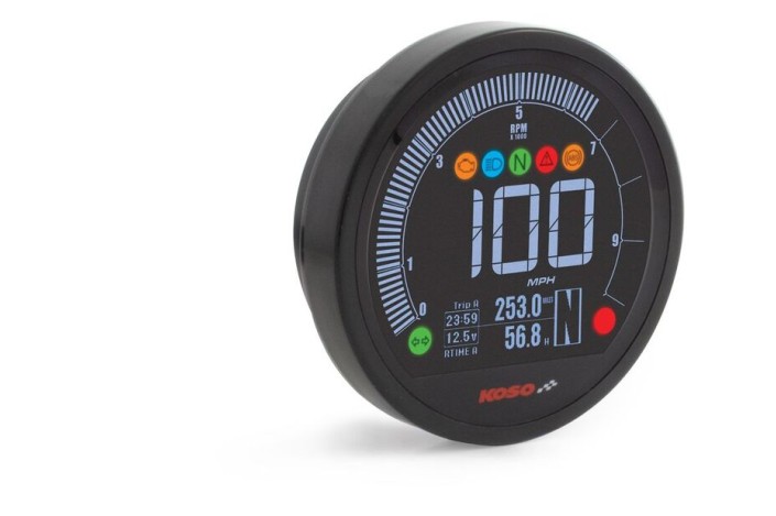 KOSO DL-04 Meter Yamaha Bolt (2022), Black