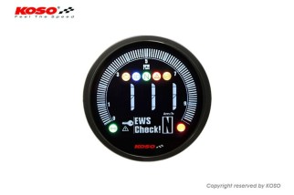 KOSO DL-04 Meter Yamaha Bolt (2022), Black