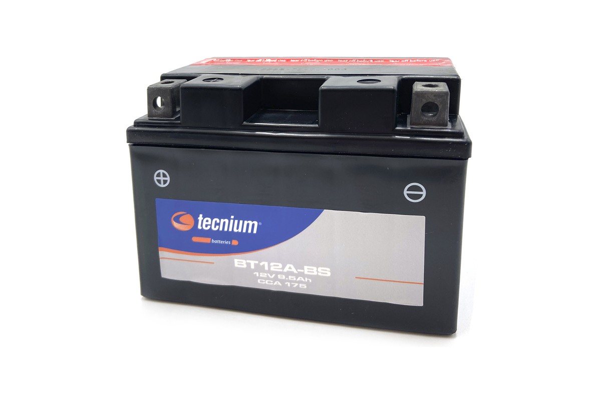 Batterie TECNIUM sans entretien avec pack acide - BT12A-BS