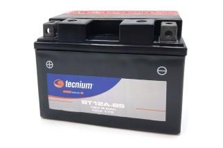 Batterie TECNIUM sans entretien avec pack acide - BT12A-BS