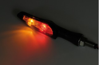 KOSO LED Taillight/indicato INFINITY, Black, Smoke lens