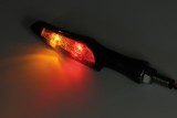 KOSO LED Taillight/indicato INFINITY, Black, Smoke lens