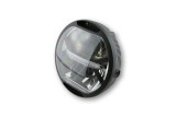 KOSO LED Headlight, Black, Side Mount
