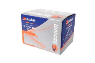 Batterie TECNIUM sans entretien avec pack acide - BT7B-BS