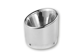 IXIL IRONHEAD Endcap Slashed, Crome Ø112mm