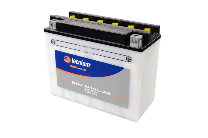 Batterie TECNIUM conventionnelle avec pack acide - B50-N18L-A3