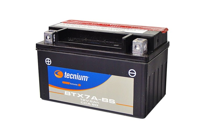 Batterie TECNIUM sans entretien avec pack acide - BTX7A-BS