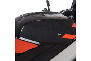 Kit grip de réservoir R&G RACING 2 pièces - noir Aprilia Tuono V4