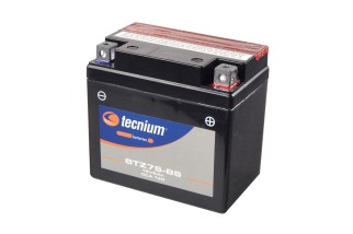 Batterie TECNIUM sans entretien avec pack acide - BTZ7S-BS