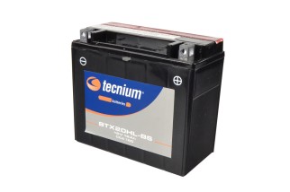 Batterie TECNIUM sans entretien avec pack acide - BTX20HL-BS