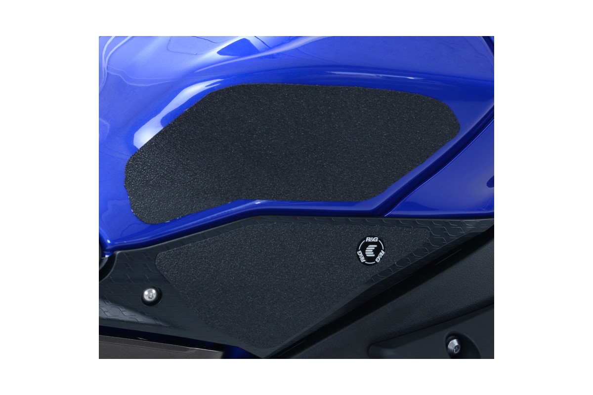 Kit grip de réservoir R&G RACING 4 pièces noir Yamaha R1