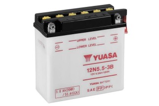 Batterie YUASA conventionnelle sans pack acide - 12N5.5-3B