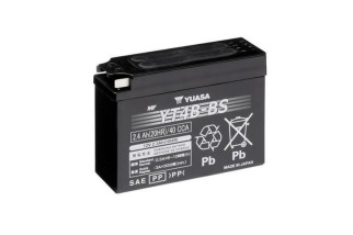 Batterie YUASA sans entretien avec pack acide - YT4B-BS