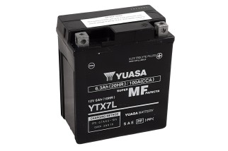 Batterie YUASA W/C sans entretien activée usine - YTX7L FA