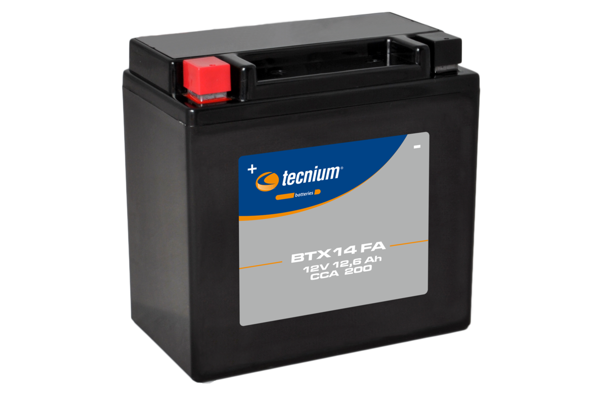 Batterie TECNIUM sans entretien activé usine - BTX14