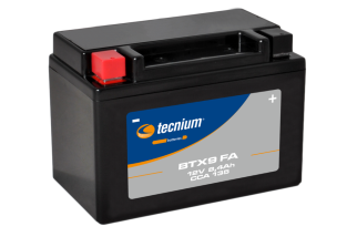 Batterie TECNIUM sans entretien activé usine - BTX9 FA