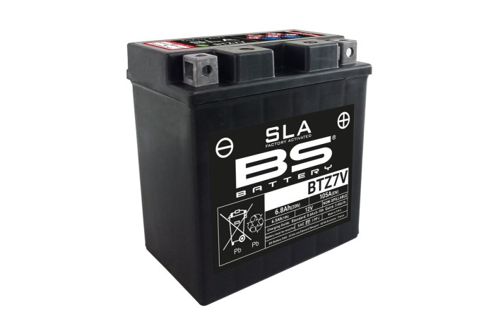 Batterie BS BATTERY SLA sans entretien activé usine - BTZ7V