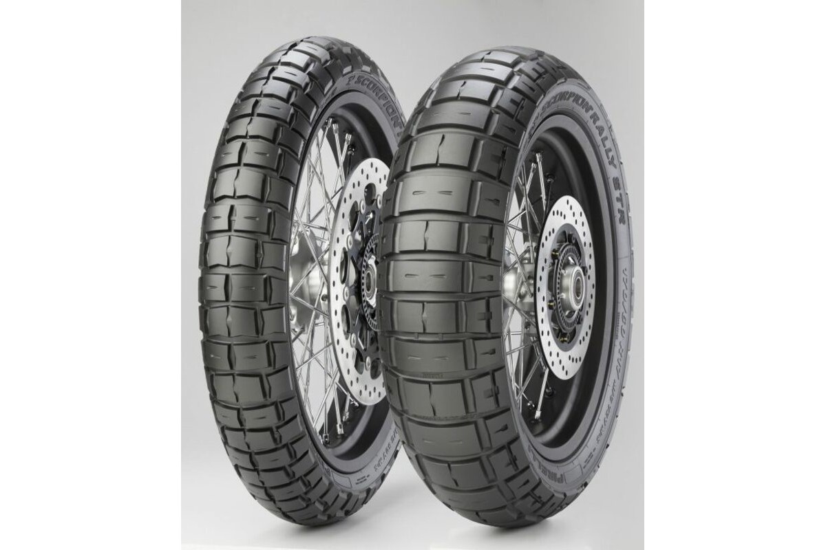 Pneu PIRELLI SCORPION RALLY STR (F) (A) Yamaha Ténéré 700 90/90-21 M/C 54V TL M+S