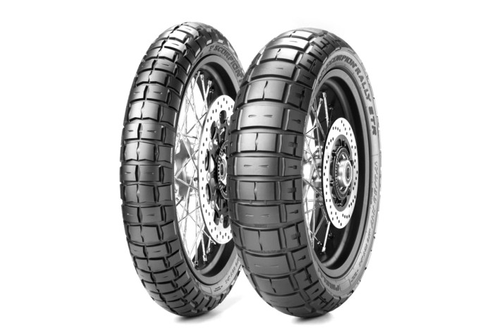 Pneu PIRELLI SCORPION RALLY STR (F) 110/80-14 M/C 53P TL M+S