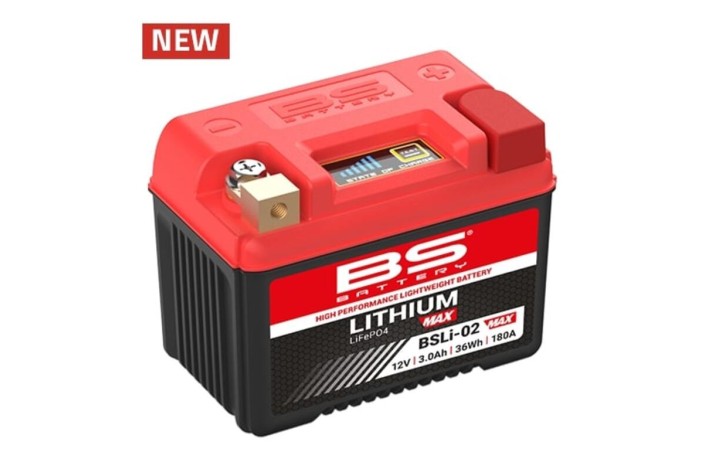 Batterie BS BATTERY Lithium-Ion - BSLI-02 Max