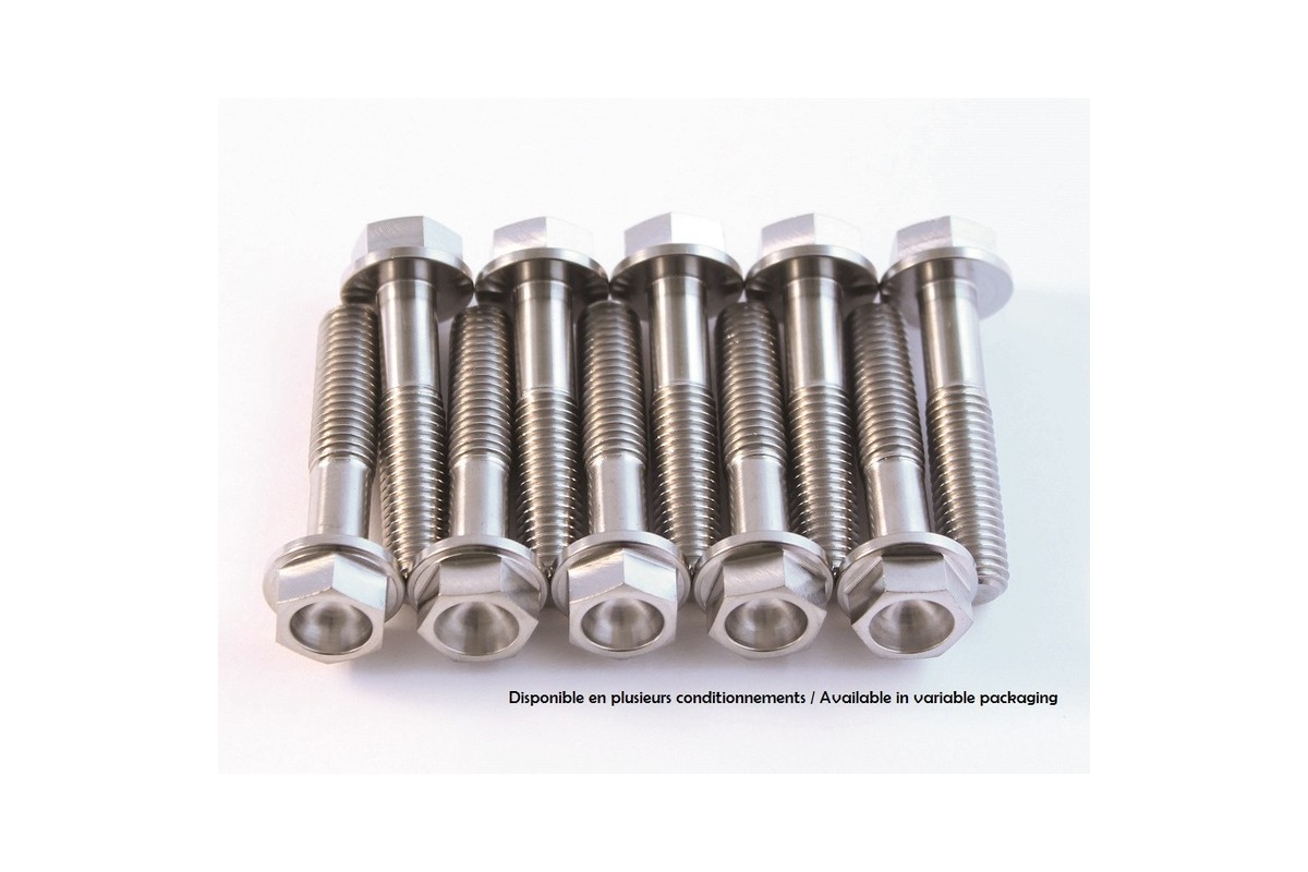 Kit vis titane SCAR M8x35 par 4