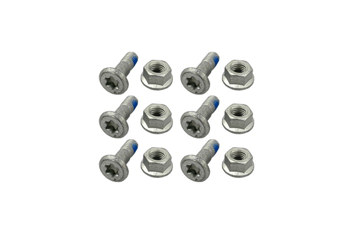 Kit visserie de couronne RFX Race M8 x 25mm - 6 pièces