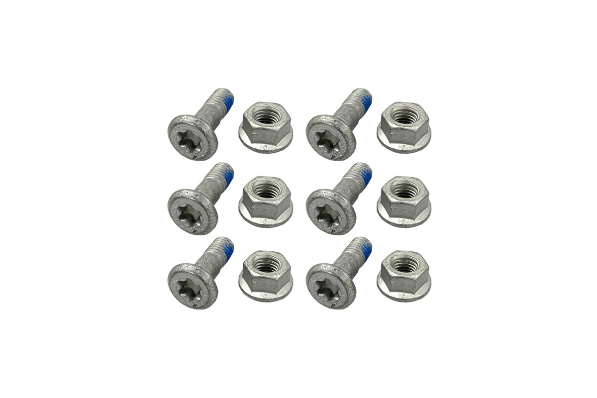 Kit visserie de couronne RFX Race M8 x 25mm - 6 pièces