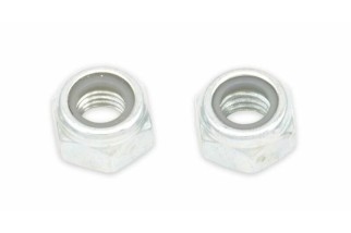Ecrou Nylstop BOLT M10 tête 17mm acier 10 pièces
