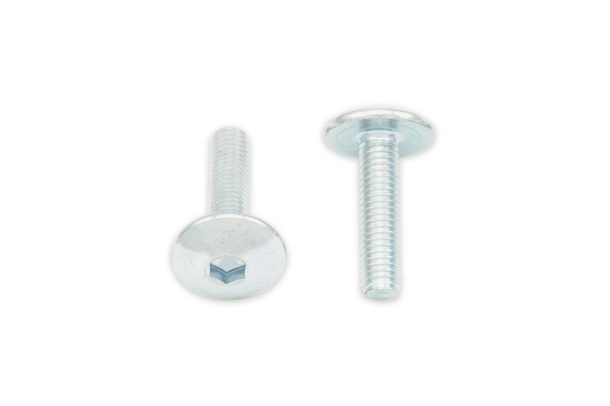 Vis tête bombée plate BOLT M5x0,80x12mm 10 pièces