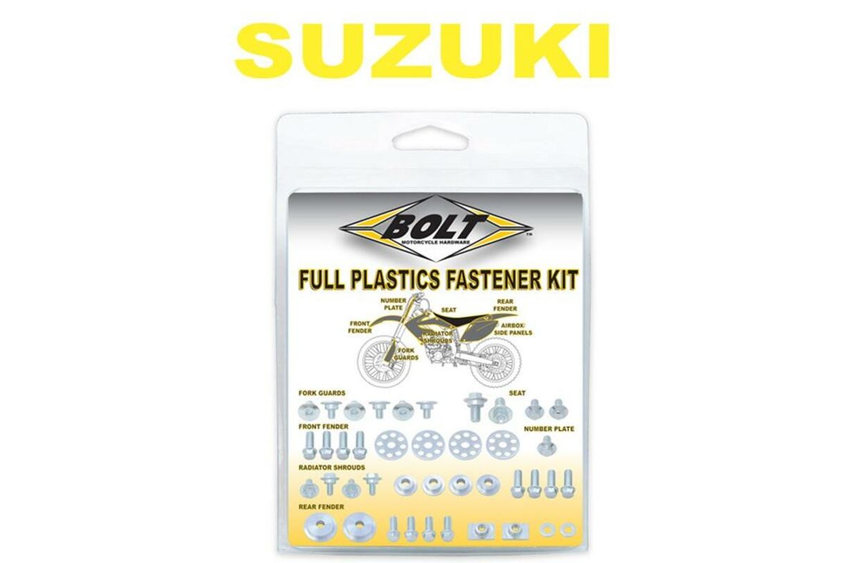 Kit visserie plastiques BOLT Suzuki RM-Z450