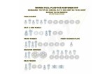 Kit vis complet de plastiques Bolt KTM