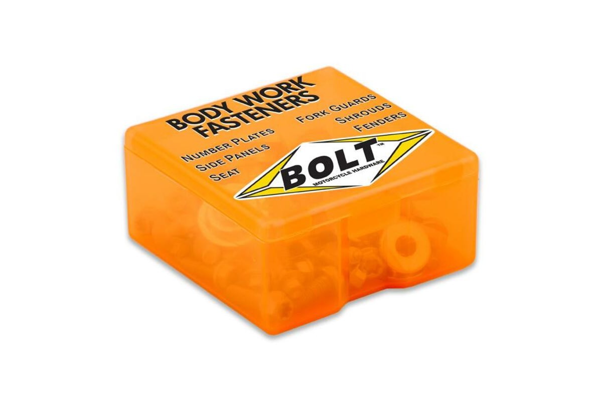 Kit vis plastiques BOLT inox KTM