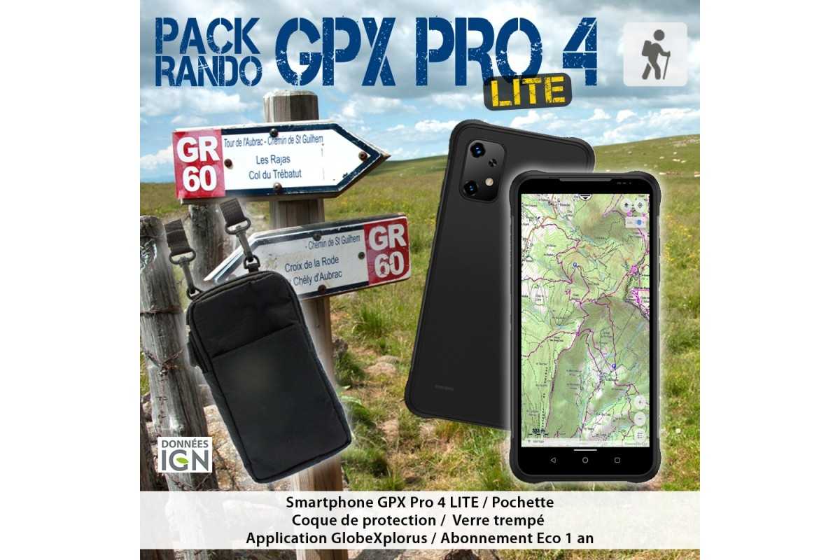 GPX Pro 4 Lite Pack RANDO | GPS GLOBE - Achat en ligne