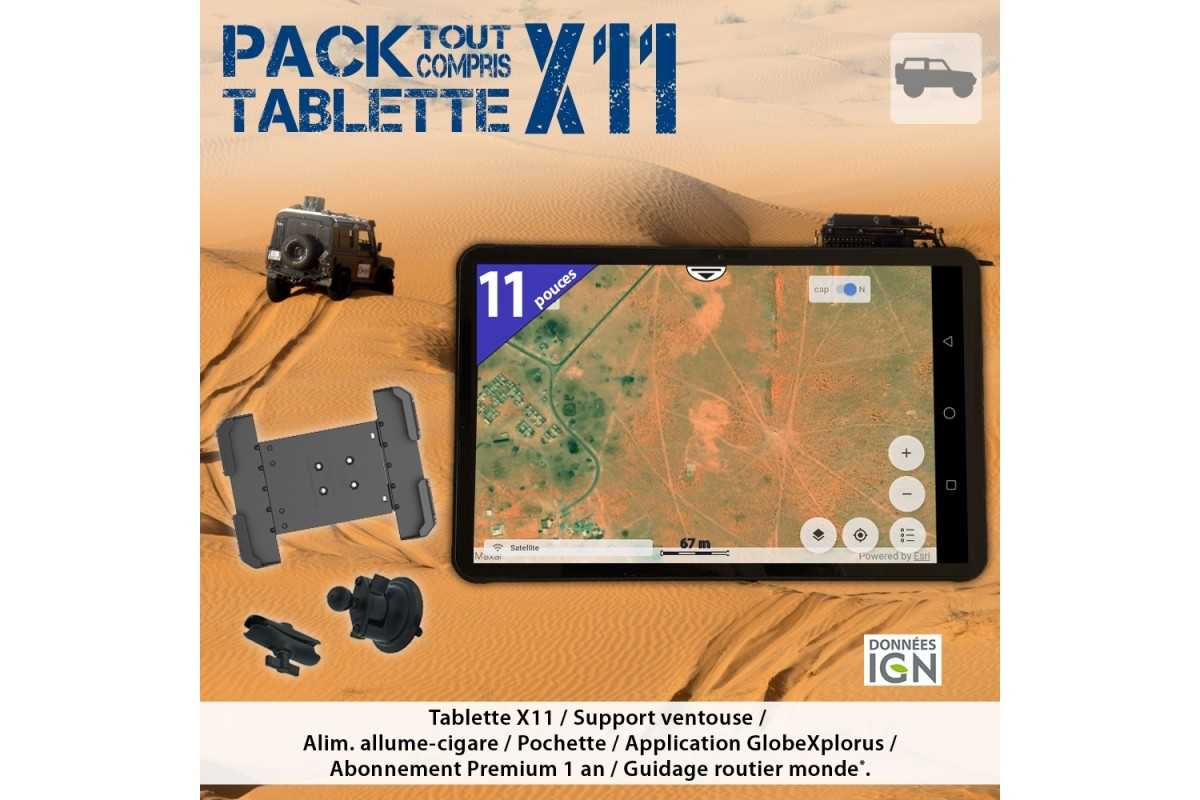 X11 - Pack 4x4 | GPS GLOBE - Achat en ligne