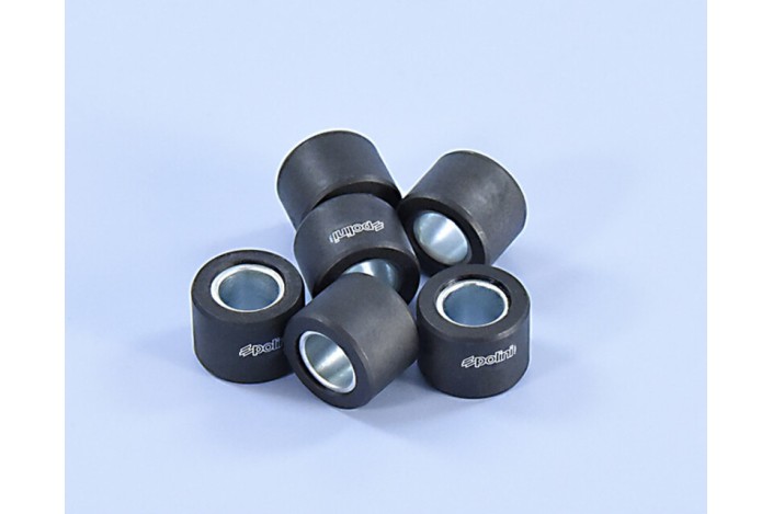 Jeu de galets POLINI 24x18mm 22,5gr - 6 pièces