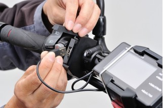 Alimentation USB type A DAYTONA Slim - guidons Ø22,2/25,4