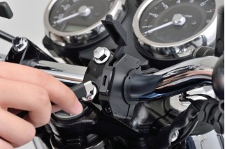 Alimentation USB type C DAYTONA Slim plastique - guidons Ø22,2/25,4