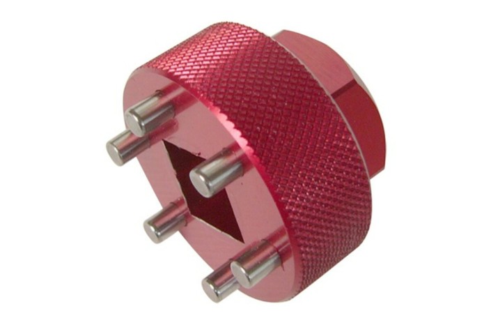 Douille à créneaux JMP pour colonne de direction Øint.23mm/Øext.31,5mm 6 crans MV Agusta
