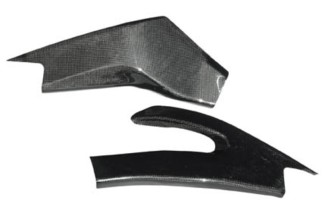 Carter de bras oscillant LIGHTECH carbone brillant