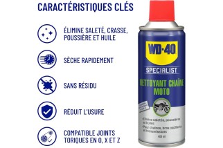 Kit d'entretient de chaîne WD-40 Specialist - 2x Spray 400ml